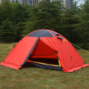 Discover the Ultimate Camping Experience with Our Double Layer Aluminum Pole Tent